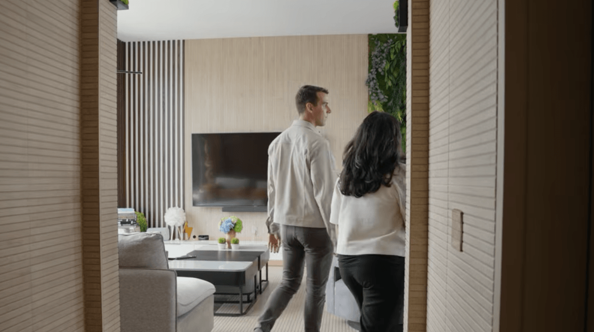 A showing of one of Compass’homes in NYC